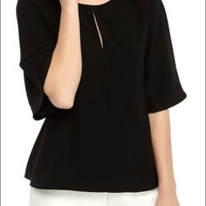 Flutter sleeve top by The Limited